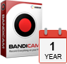 Годовая лицензия Bandicam
